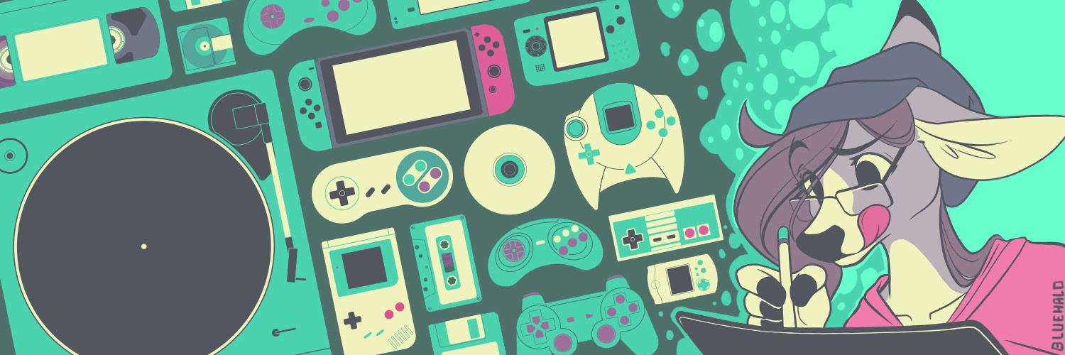 bluehalodraws's profile banner image