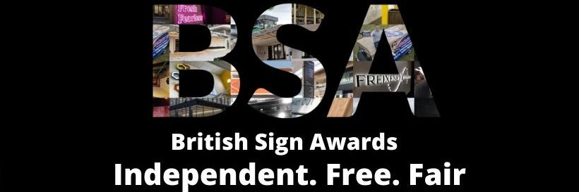 British Sign Awards banner