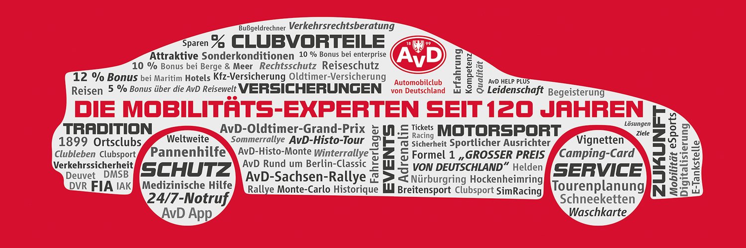 AvD Automobilclub banner
