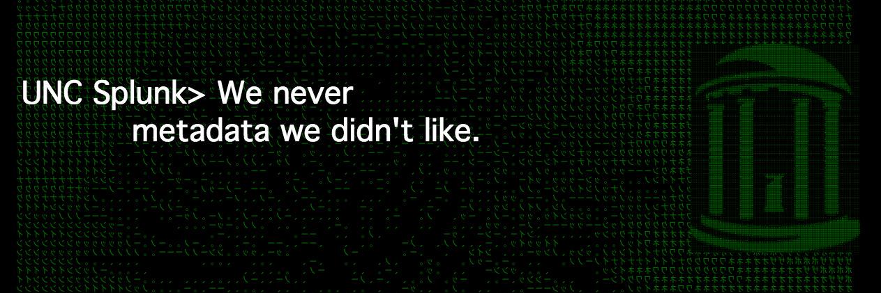 UNCSplunk's profile banner image