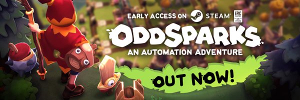 🆕 ✨ ODDSPARKS Early Access on Steam & Epic Games Profile Banner