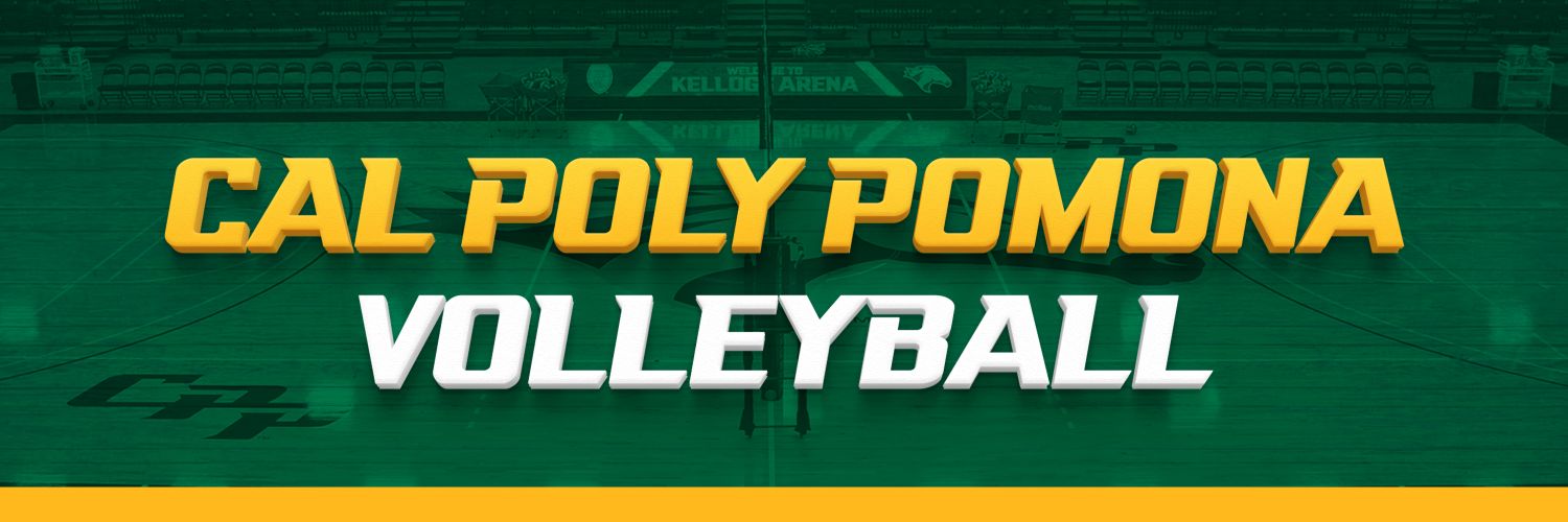 Cal Poly Pomona Volleyball banner