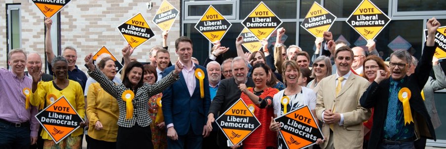 South Cambs LibDems 🔶 banner
