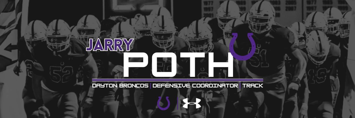 Coach Jarry Poth banner