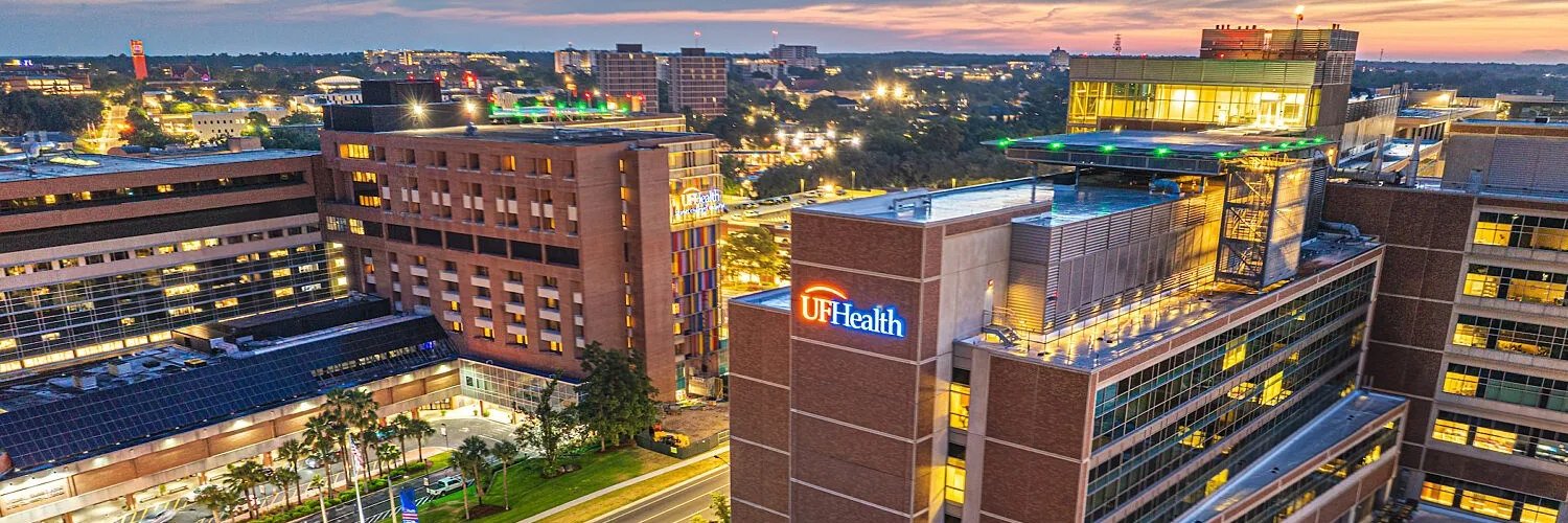 UF Health's banner