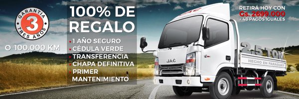 Jac Motors Paraguay Profile Banner