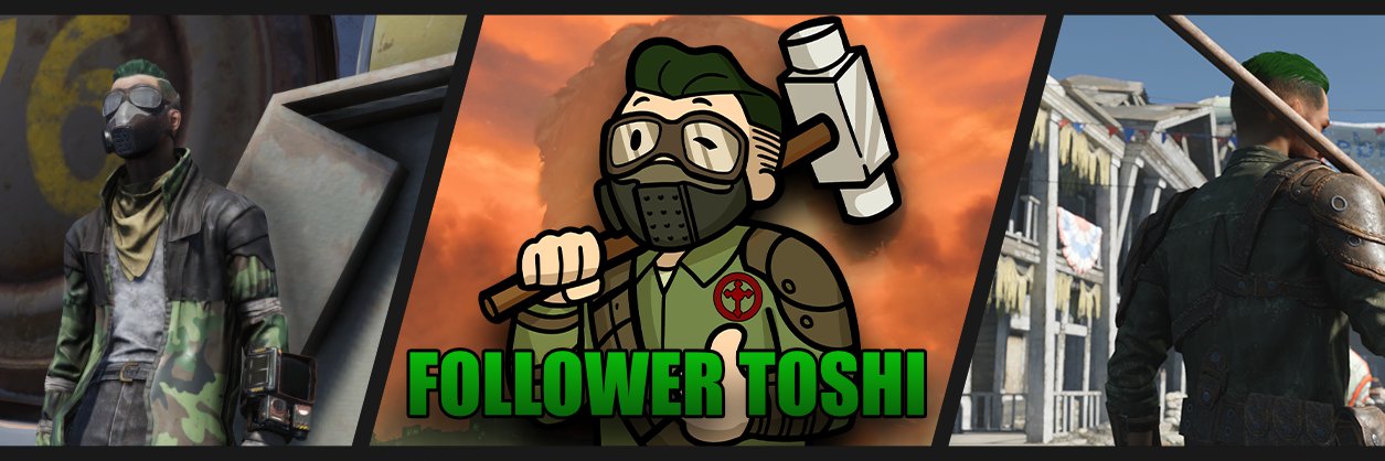 Follower Toshi banner
