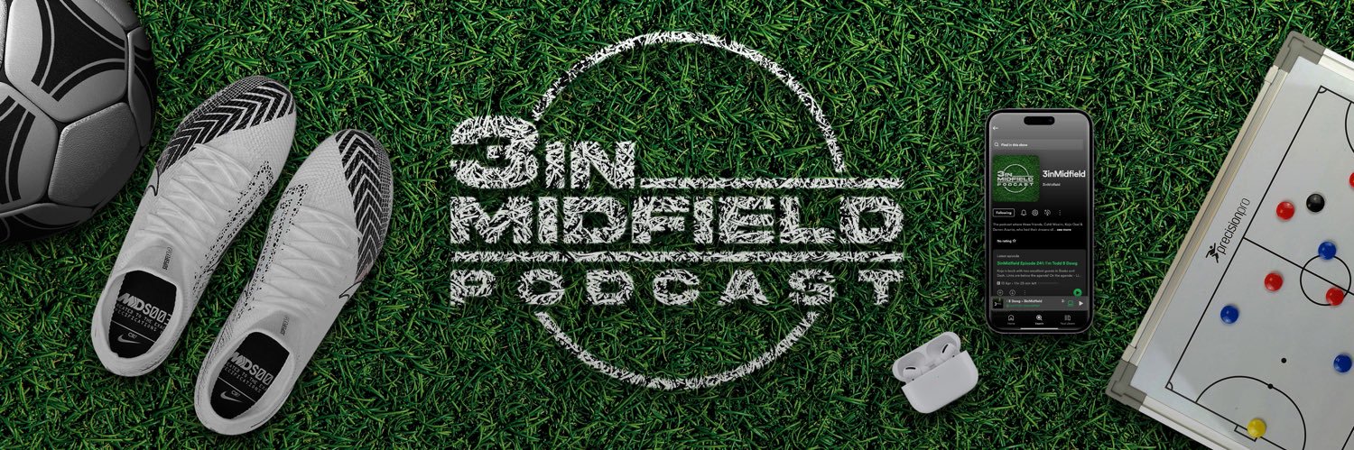 #3inMidfield Podcast banner