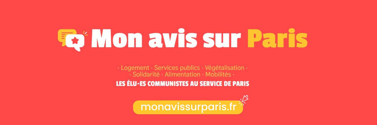 Groupe Communiste et Citoyen de Paris's banner