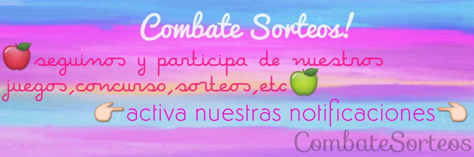 CombateSorteos's profile banner image