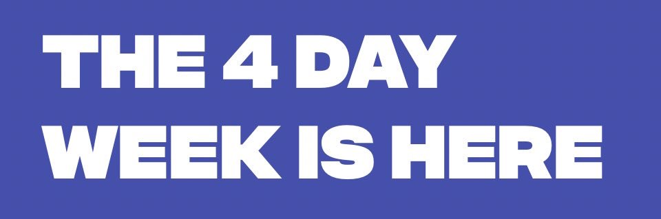 4 Day Week Foundation's banner