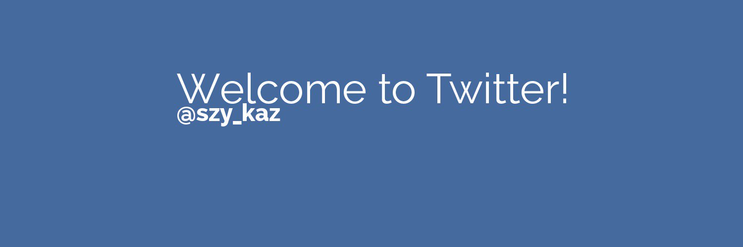 szy_kaz's profile banner image