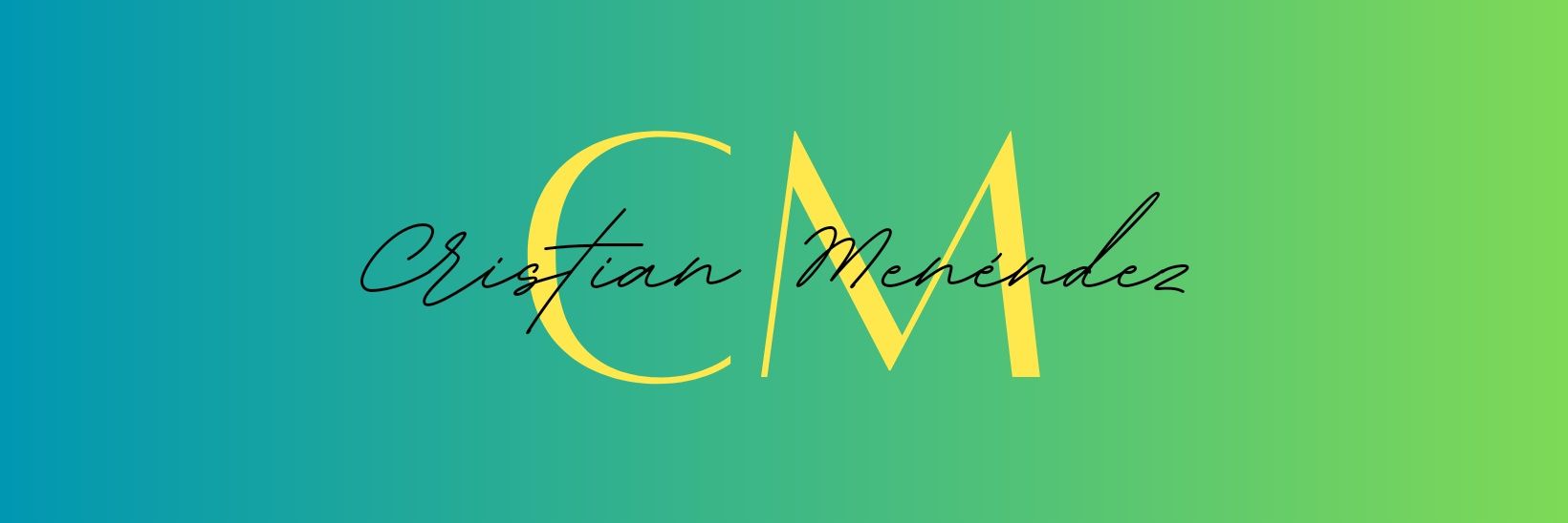 cristian Menéndez Calderón banner