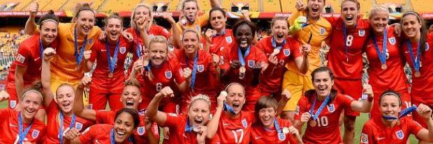 ENGLAND WOMENS TEAM banner