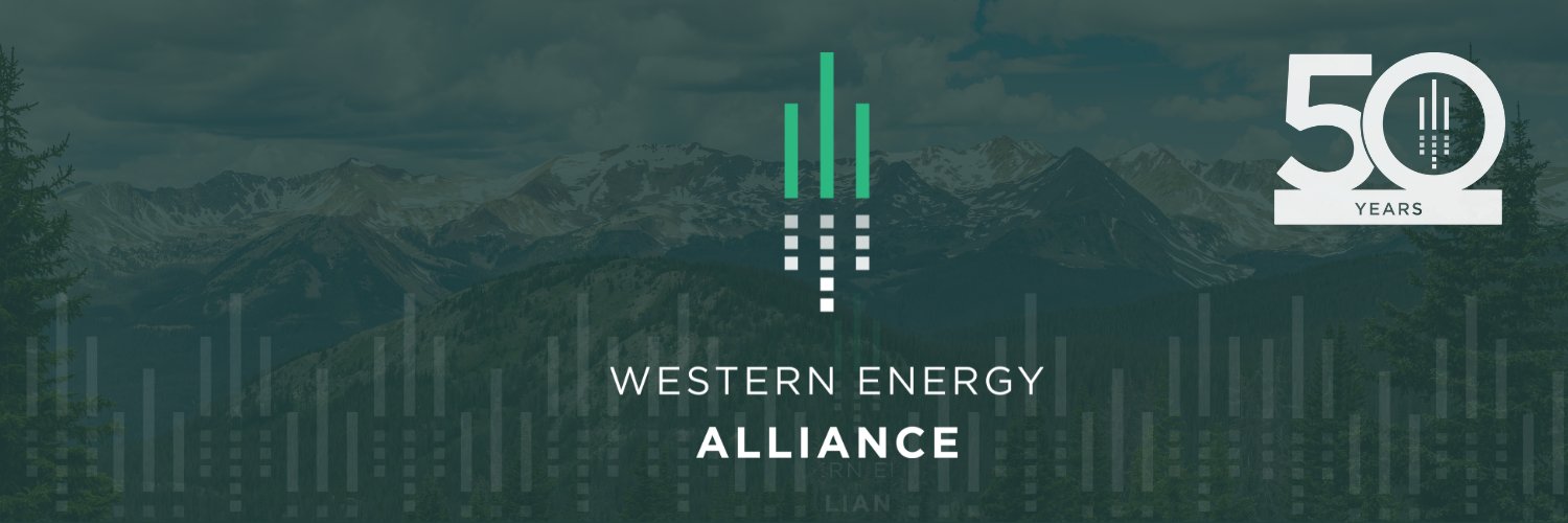 Western Energy Alliance's banner