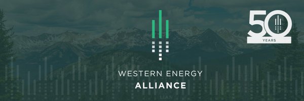 Western Energy Alliance Profile Banner