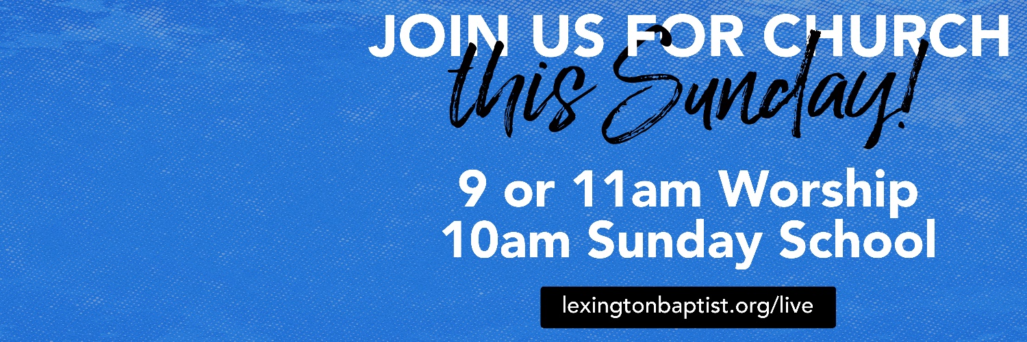 Lexington Baptist banner