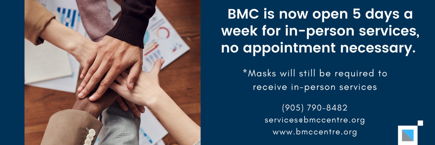 Brampton Multicultural Centre (BMC) banner