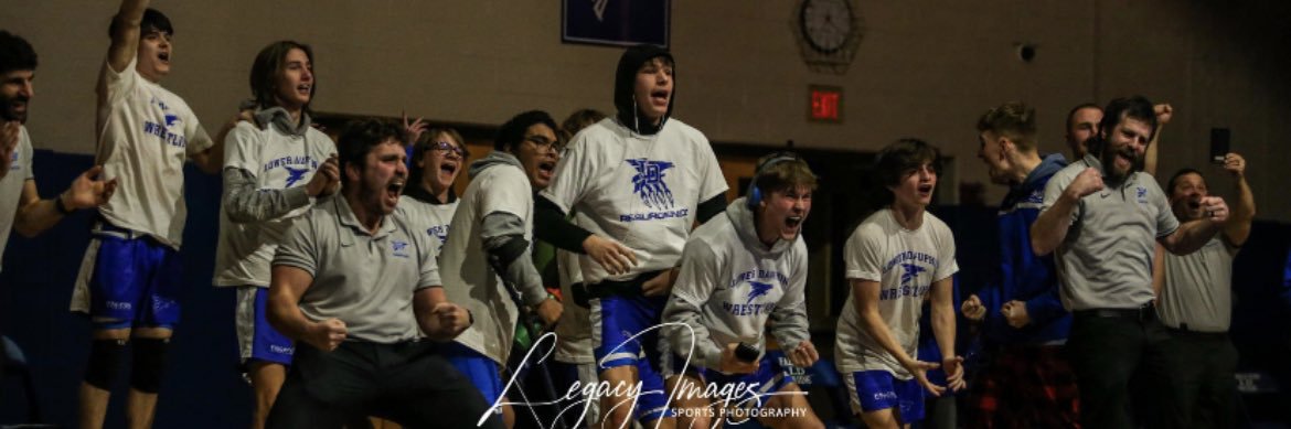 Lower Dauphin Wrestling banner