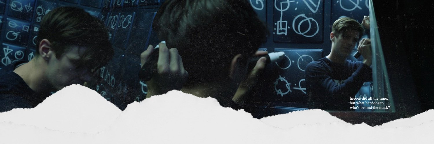 i'm slowly losing it, who is the flash? banner