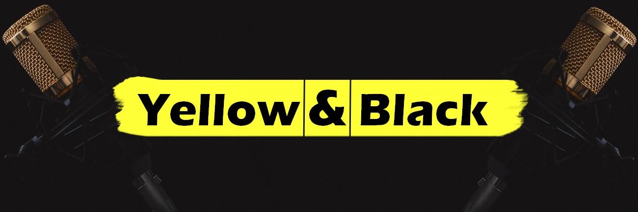 Yellow & Black Music banner