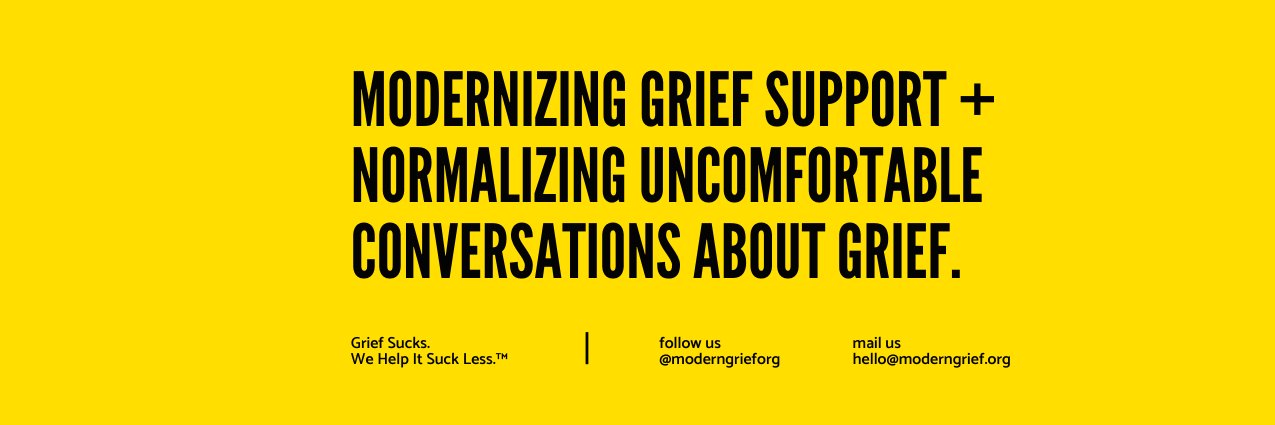 Modern Grief banner