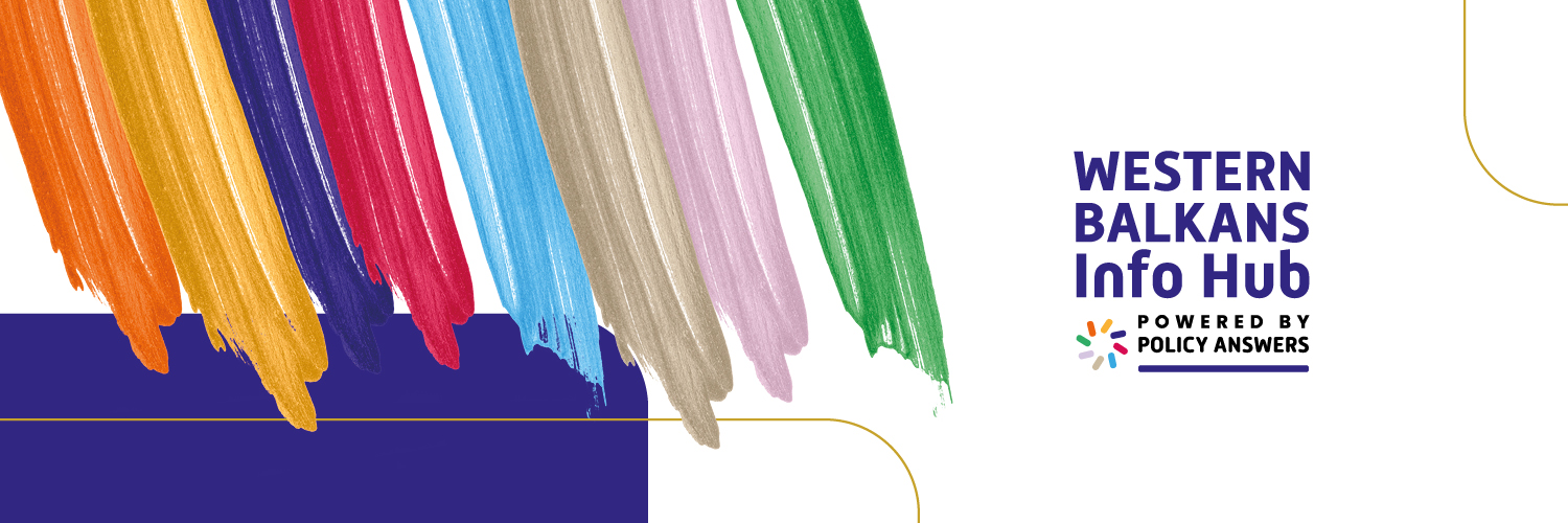 Western Balkans Info Hub banner