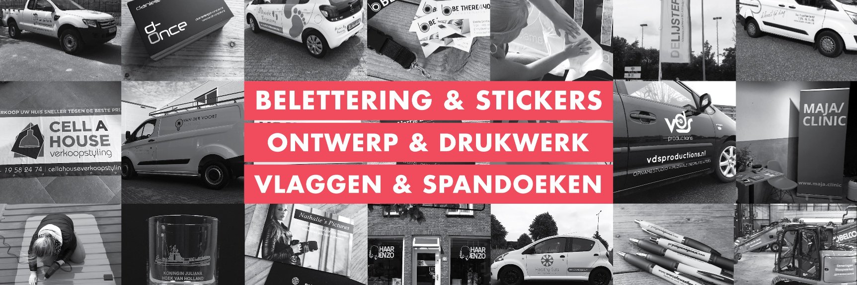 BIJ HOUT reclame banner