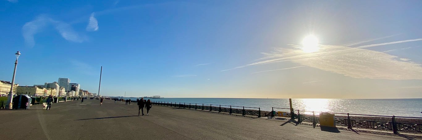 Hove Promenade parkrun banner