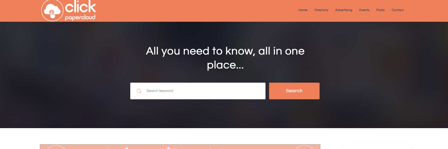 papercloudclick's profile banner image