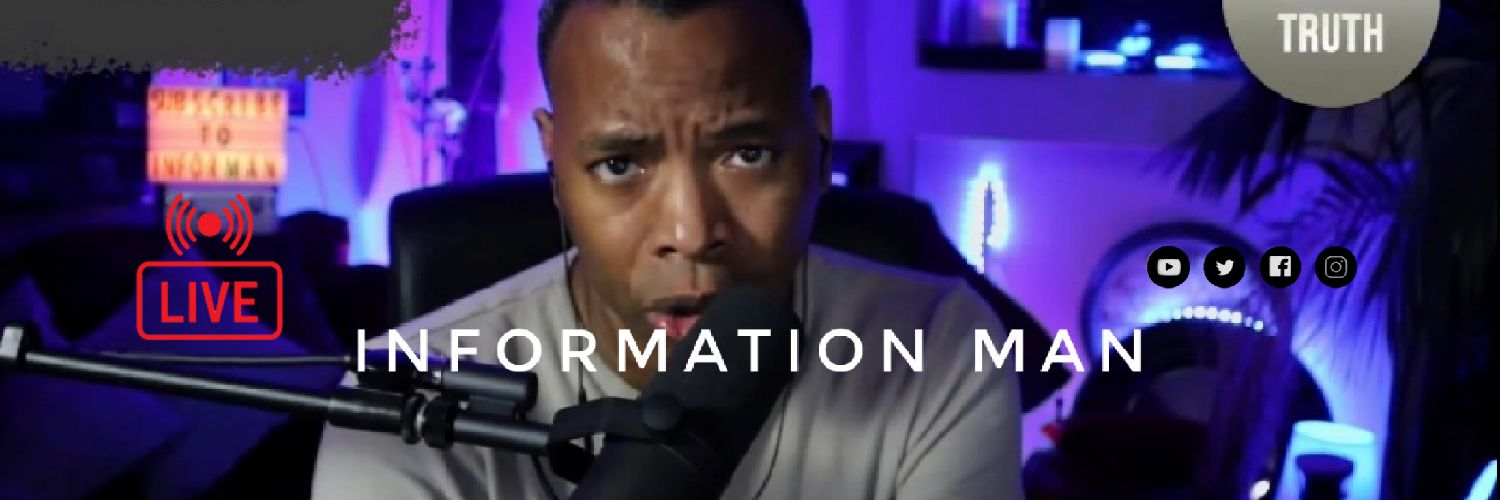 Information Man Show banner