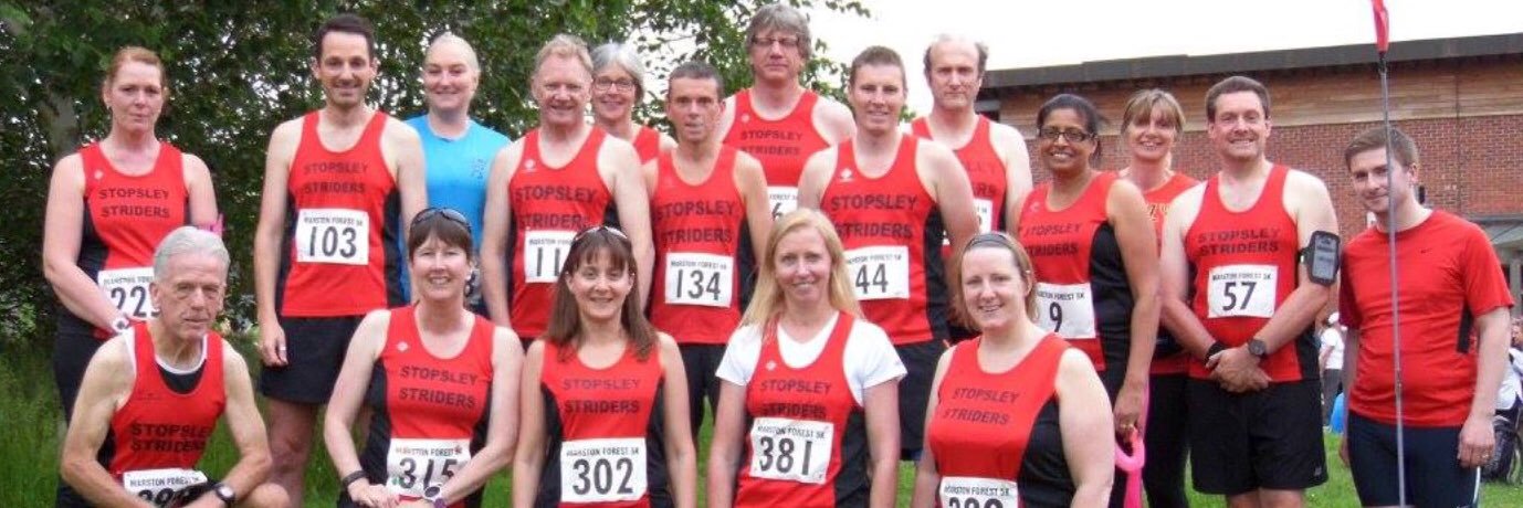 Stopsley Striders banner