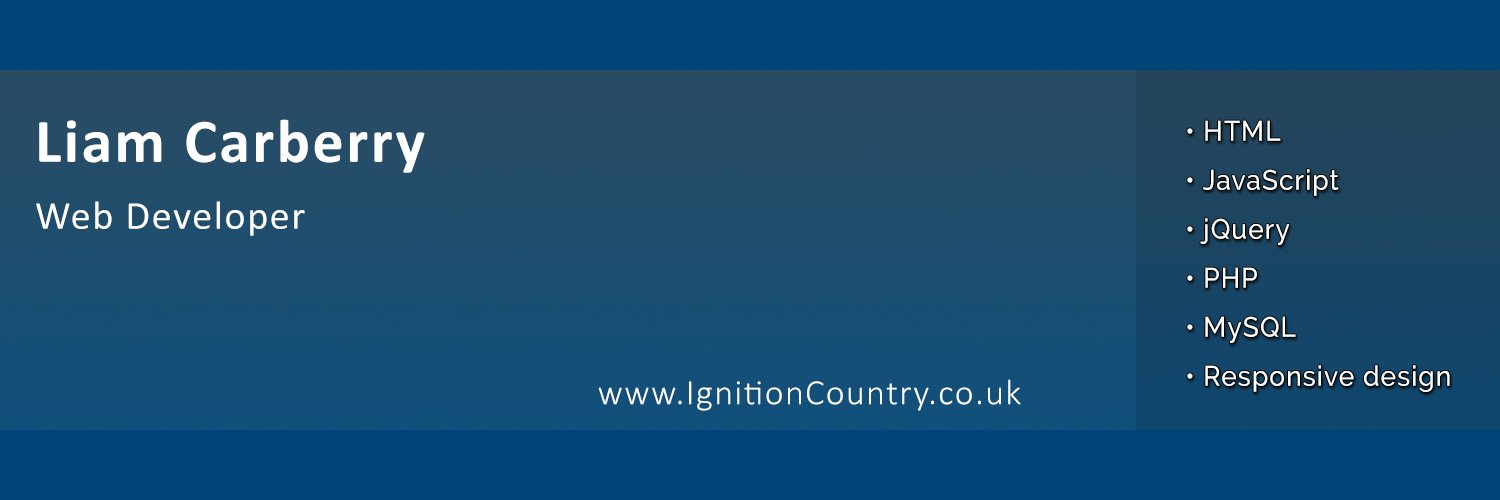 liamcarbweb's profile banner image
