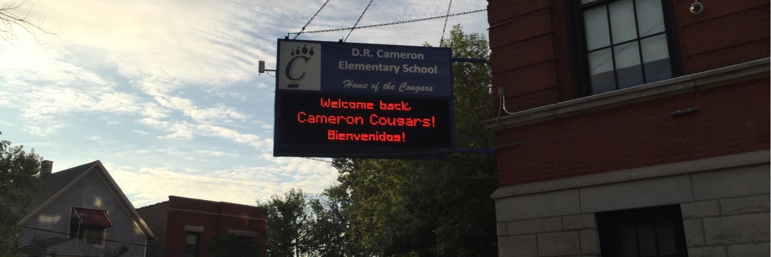 Cameron Elementary banner