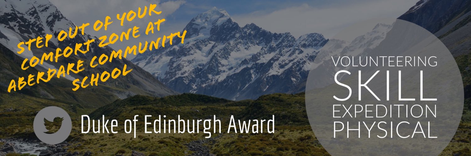 ACS DofE Award banner