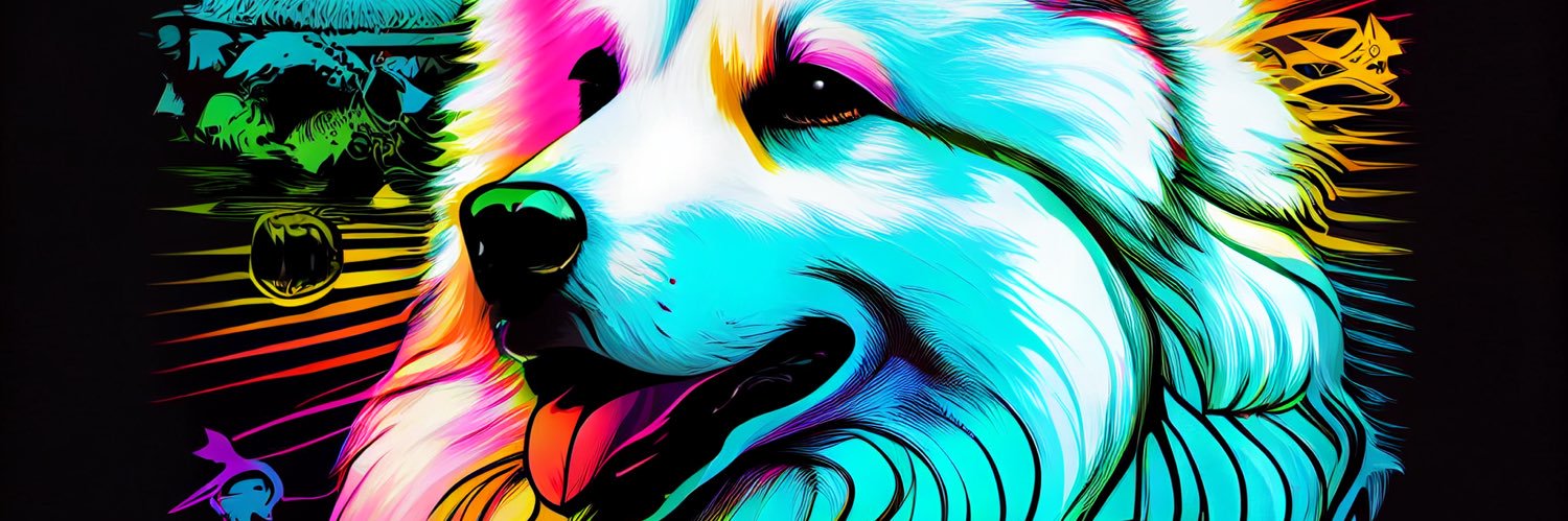 Lucy Samoyed banner