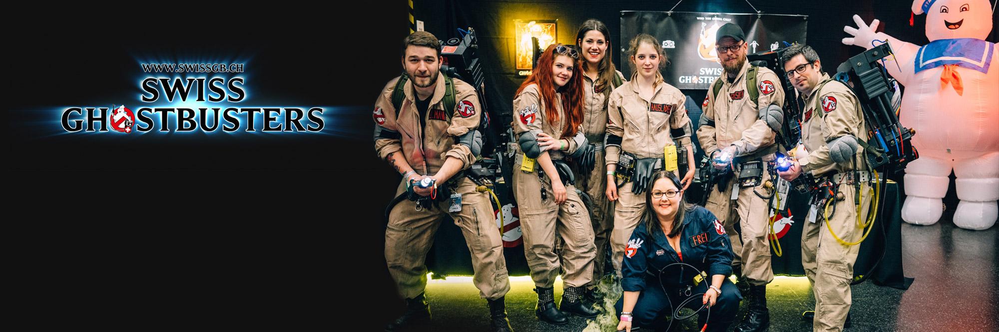 Swiss Ghostbusters banner