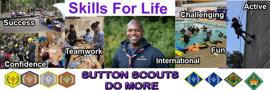 Sutton Scouts banner