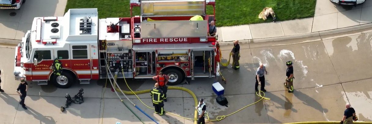 Amherst, Ohio Fire Department banner