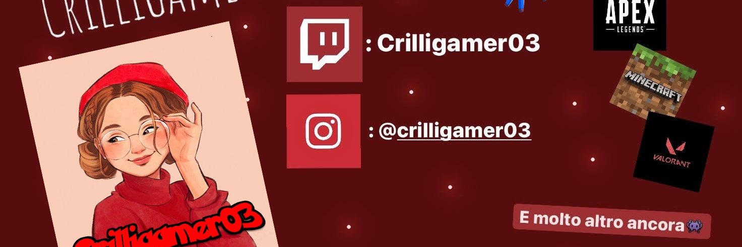 Crilligamer's profile banner image