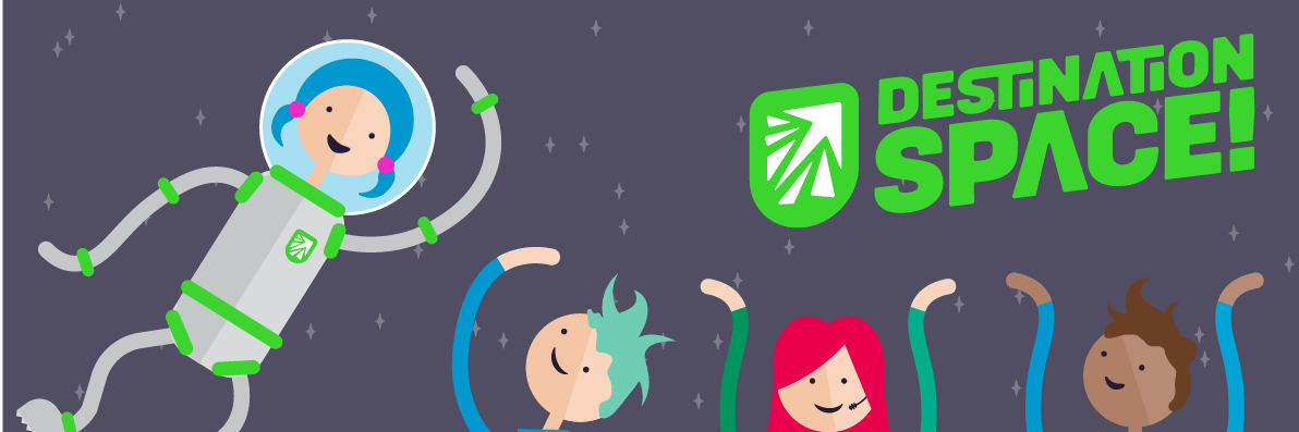 Destination Space banner