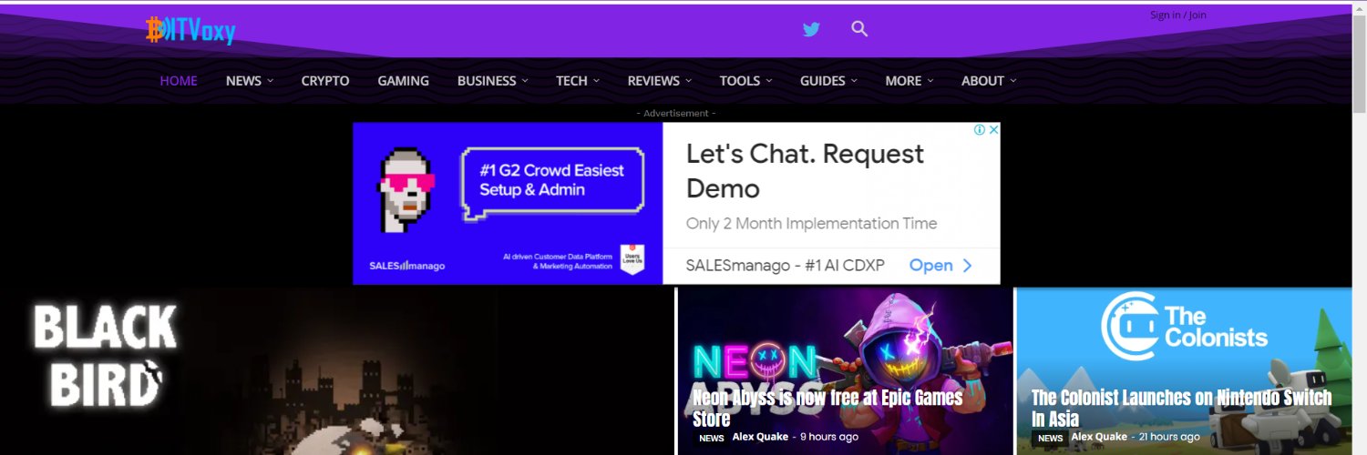 BitVoxy's profile banner image