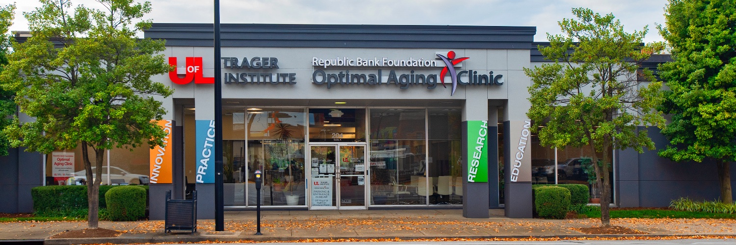 UofL Trager Institute banner