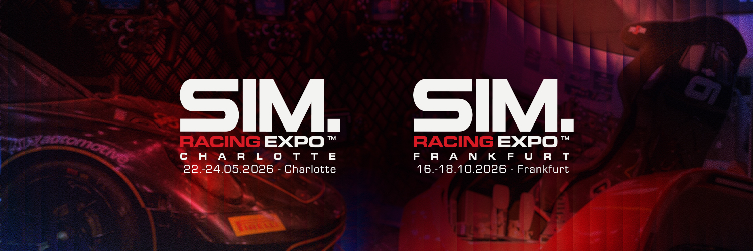 SimRacing Expo banner