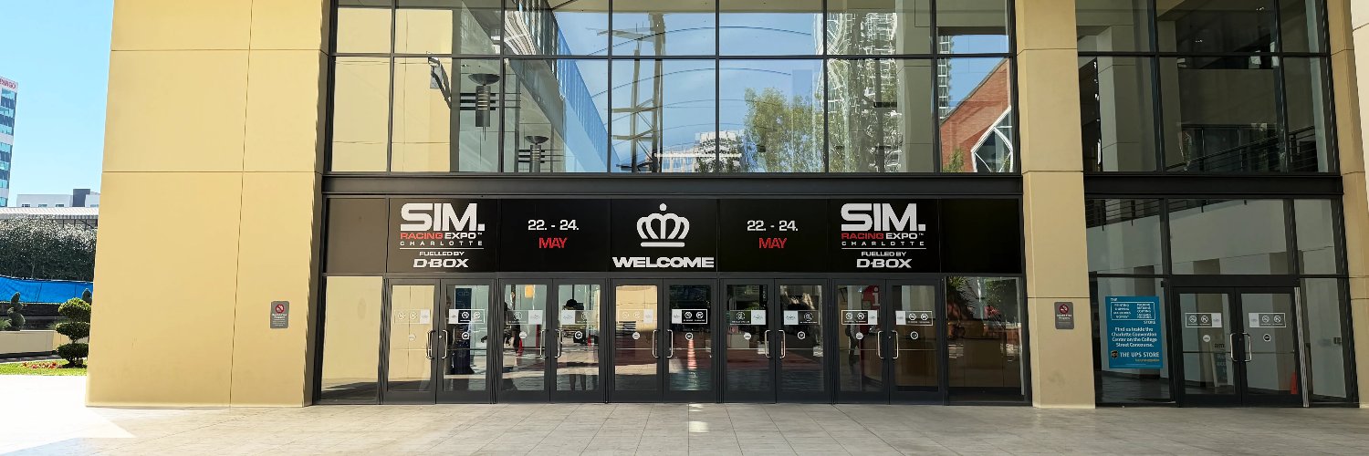 SimRacing Expo 🔜 Charlotte, NC banner