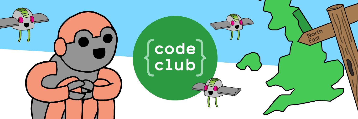 Code Club North East banner