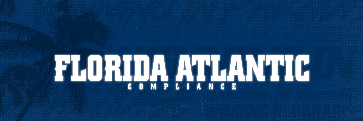 Florida Atlantic Athletics Compliance banner