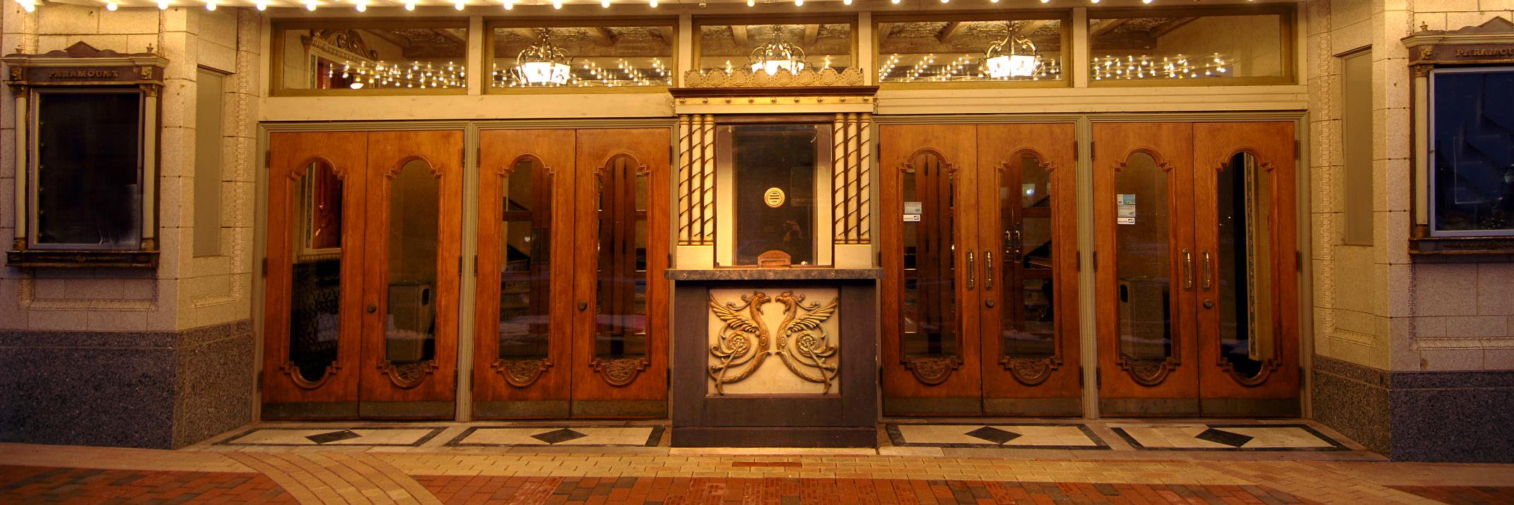 Paramount Theatre banner