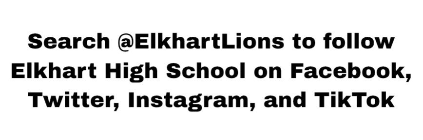 Elkhart Memorial High School banner