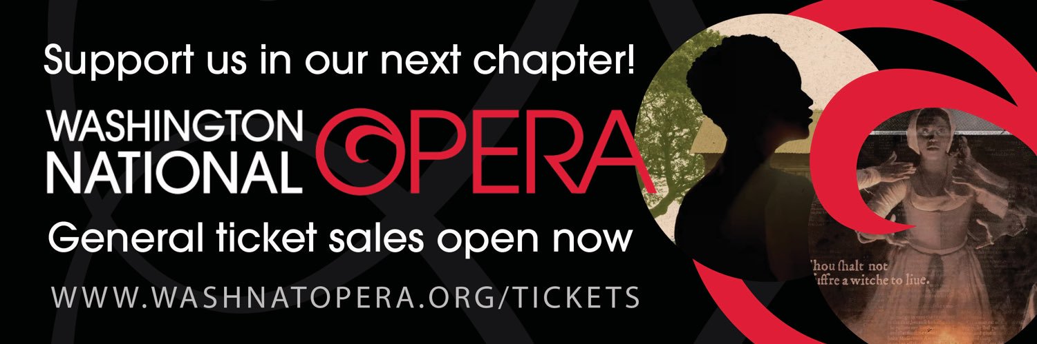 Washington National Opera banner